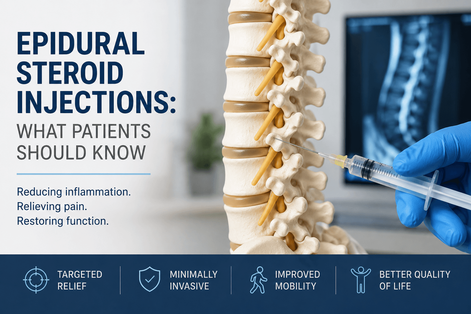 Epidural Steroid Injections What Patients Should Know